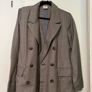 NWOT Matilda Jane Good Hart plaid blazer size M